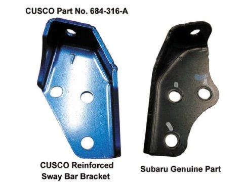 Cusco Rear Harder Sway Bar Bracket 03-09 Subaru Legacy thumbnail 1