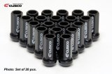 Cusco Universal Wheel Lug Nut Set M12 x P1.5mm - Black (20pcs) thumbnail 2