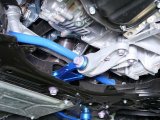 Cusco Engine Pitching Stopper w/ HD Rubber Bushing Steel Construction Blue 2023+ Toyota GR Corolla thumbnail 2