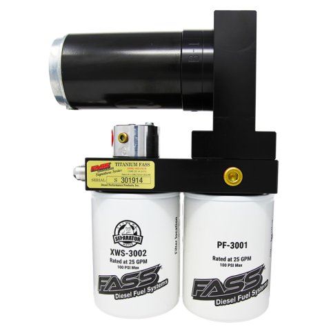 FASS 08-10 Ford F250/F350 Powerstroke 290gph/8-10psi Titanium Fuel Air Separation System TS F16 290G