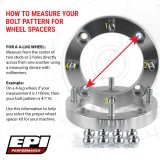 EPI 4/156 Wheel Spacer 1.5 in. 10mm. thumbnail 1