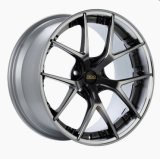 BBS RI-S 20x10 5x120 ET34 Diamond Black Center / Diamond Cut Lip Wheel -82mm PFS/Clip Required thumbnail 3