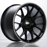 BBS CH-R 19x11 5x130 ET56 CB71.6 Satin Black Polished Rim Protector Wheel w/ Motorsport Etching thumbnail 1