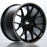 BBS CH-R 19x11 5x130 ET56 CB71.6 Satin Black Polished Rim Protector Wheel w/ Motorsport Etching thumbnail 2