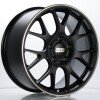 BBS CH-R 19x8.5 5x130 ET51 CB71.6 Satin Black Polished Rim Protector Wheel w/ Motorsport Etching thumbnail 3