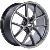 BBS CI-R 19x8.5 5x114.3 ET43 Platinum Silver Polished Rim Protector Wheel -82mm PFS/Clip Required thumbnail 2