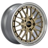 BBS LM 18x11 5x130 ET56 CB 71.6 Gold Center / Diamond Cut Lip Wheel thumbnail 1