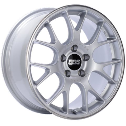 BBS CH-R 20x10.5 5x120 ET24 Brilliant Silver Polished Rim Protector Wheel -82mm PFS/Clip Required thumbnail 2