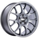 BBS CH-R 18x8.5 5x112 ET47 Brilliant Silver Polished Rim Protector Wheel -82mm PFS/Clip Required thumbnail 3