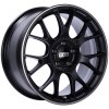 BBS CH-R 20x8.5 5x112 ET40 Satin Black Polished Rim Protector Wheel -82mm PFS/Clip Required thumbnail 2