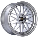 BBS LM 20x9.5 5x120 ET37 Diamond Silver Center Diamond Cut Lip Wheel -82mm PFS/Clip Required thumbnail 1