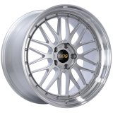 BBS LM 20x10 5x120 ET33 Diamond Silver Center Diamond Cut Lip Wheel -82mm PFS/Clip Required thumbnail 3