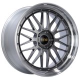 BBS LM 20x9 5x120 ET20 Diamond Black Center Diamond Cut Lip Wheel -82mm PFS/Clip Required thumbnail 2