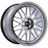 BBS LM 20x9.5 5x114.3 ET40 CB66 Diamond Silver Center Diamond Cut Lip Wheel thumbnail 1