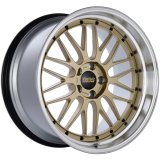 BBS LM 20x10.5 5x114.3 ET20 CB66 Gold Center Diamond Cut Lip Wheel thumbnail 1
