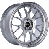 BBS LM-R 21x10 5x120 ET35 Diamond Silver Center Diamond Cut Lip Wheel -82mm PFS/Clip Required thumbnail 1