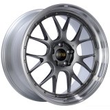 BBS LM-R 21x10 5x120 ET35 Diamond Black Center Diamond Cut Lip Wheel -82mm PFS/Clip Required thumbnail 2