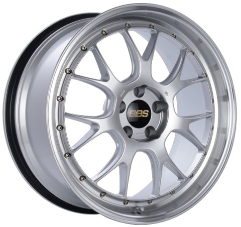 BBS LM-R 20x9.5 5x114.3 ET40 CB66 Diamond Silver Center Diamond Cut Lip Wheel thumbnail 1