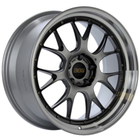 BBS LM-R 19x8.5 5x130 ET55 CB71.6 Diamond Black Center Diamond Cut Lip Wheel thumbnail 1