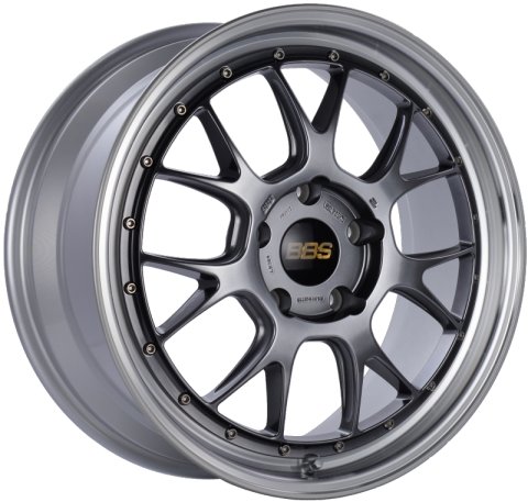 BBS LM-R 19x8.5 5x130 ET55 CB71.6 Diamond Black Center Diamond Cut Lip Wheel thumbnail 2
