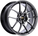 BBS RF 18x9 5x120 ET47 Diamond Black Wheel -82mm PFS/Clip Required thumbnail 1
