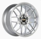 BBS RG-R 19x8.5 5x114.3 ET18 Sport Silver Polished Lip Wheel -82mm PFS/Clip Required thumbnail 3