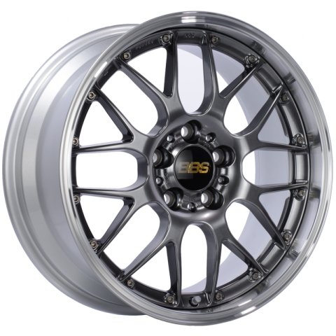 BBS RS-GT 18x9.5 5x130 ET48 CB71.6 Diamond Black Center Diamond Cut Lip Wheel thumbnail 1