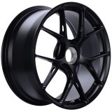 BBS FI-R 20x12 Center Lock ET44 CB84 Satin Black Wheel thumbnail 3