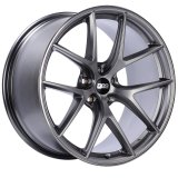 BBS CI-R 20x11.5 5x120 ET52 Platinum Satin Rim Protector Wheel -82mm PFS/Clip Required thumbnail 3