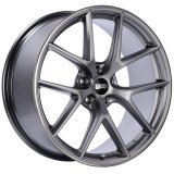 BBS CI-R 20x11.5 5x120 ET52 Platinum Satin Rim Protector Wheel -82mm PFS/Clip Required thumbnail 4