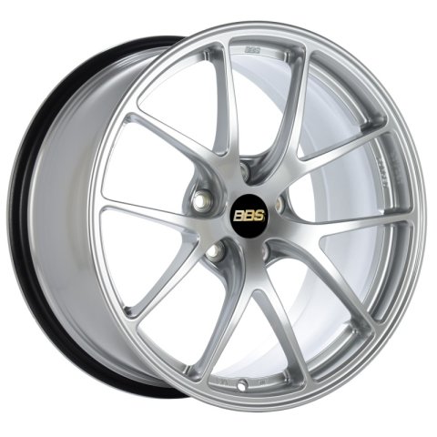 BBS RI-A 18x10.5 5x120 ET37 Diamond Silver Wheel -82mm PFS/Clip Required thumbnail 3