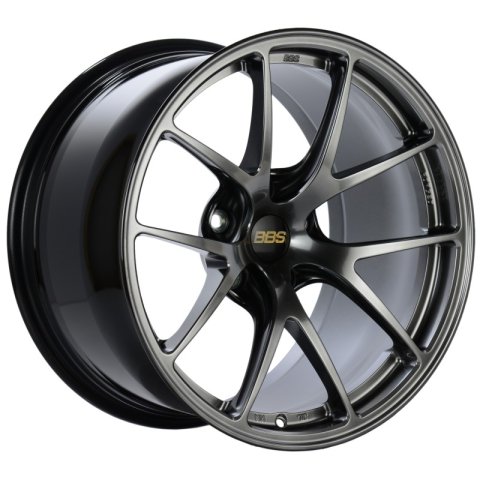BBS RI-A 18x9 5x112 ET38 Diamond Black Wheel -82mm PFS/Clip Required thumbnail 3