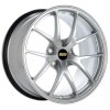 BBS RI-A 18x8.5 5x112 ET45 Diamond Silver Wheel -82mm PFS/Clip Required thumbnail 1