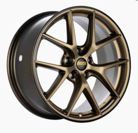 BBS CI-R 20x9.5 5x120 ET40 Bronze Polished Rim Protector Wheel -82mm PFS/Clip Required thumbnail 3
