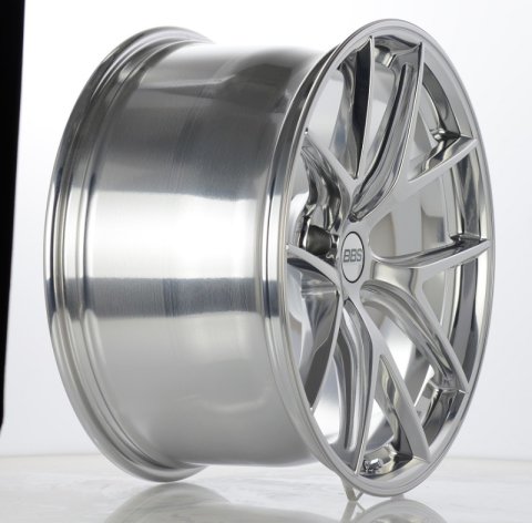 BBS CI-R 20x11.5 5x120 ET52 Ceramic Polished Rim Protector Wheel -82mm PFS/Clip Required thumbnail 3