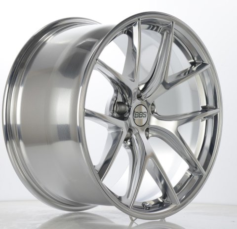 BBS CI-R 20x11.5 5x120 ET52 Ceramic Polished Rim Protector Wheel -82mm PFS/Clip Required thumbnail 4