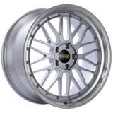 BBS LM 19x8.5 5x112 ET25 Diamond Silver Center Diamond Cut Lip Wheel - 82mm PFS Required thumbnail 3