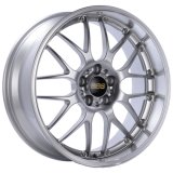 BBS RS-GT 19x8.5 5x112 ET30 Diamond Silver Center Diamond Cut Lip Wheel - 82mm PFS Required thumbnail 3