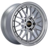 BBS LM 18x9 5x114.3 ET42 Diamond Silver Center Diamond Cut Lip Wheel - 82mm PFS/Clip Required thumbnail 1