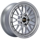 BBS LM 18x8 5x114.3 ET40 Diamond Silver Center Diamond Cut Lip Wheel - 82mm PFS/Clip Required thumbnail 2