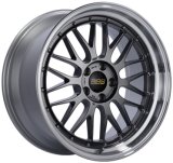 BBS LM 19x9.5 5x120 ET35 Diamond Black Center Diamond Cut Lip Wheel -82mm PFS/Clip Required thumbnail 2
