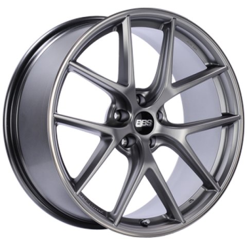 BBS CI-R 20x11.5 5x112 ET40 Platinum Silver Polished Rim Protector Wheel -82mm PFS/Clip Required