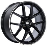 BBS CI-R 19x8.5 5x114.3 ET36 Satin Black Rim Protector Wheel - 82mm PFS/Clip Required thumbnail 3