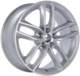 BBS SX 20x9 5x120 ET42 Sport Silver Wheel -82mm PFS/Clip Required thumbnail 1