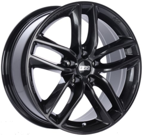 BBS SX 20x9 5x108 ET38 Crystal Black Wheel -82mm PFS/Clip Required thumbnail 1