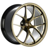 BBS RI-D 21x10.5 5x112 ET10 Diamond Gold Wheel -82mm PFS/Clip Required thumbnail 2
