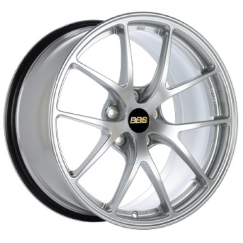 BBS RI-A 19x12 5x130 ET45 CB71.6 Diamond Silver Wheel -82mm PFS/Clip Required thumbnail 1