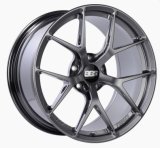 BBS FI-R 19x9.5 5x120 ET22 CB72.5 Platinum Gloss Wheel -82mm PFS/Clip Req thumbnail 3