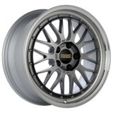 BBS LM 20x10 5x114.3 ET38 PFS Diamond Black Center Diamond-Cut Rim Wheel - PFS/Clip Req thumbnail 1