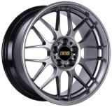 BBS RG-R 17x7.5 5x100 ET35 PFS Diamond Black Wheel -82mm PFS/Clip Req thumbnail 1
